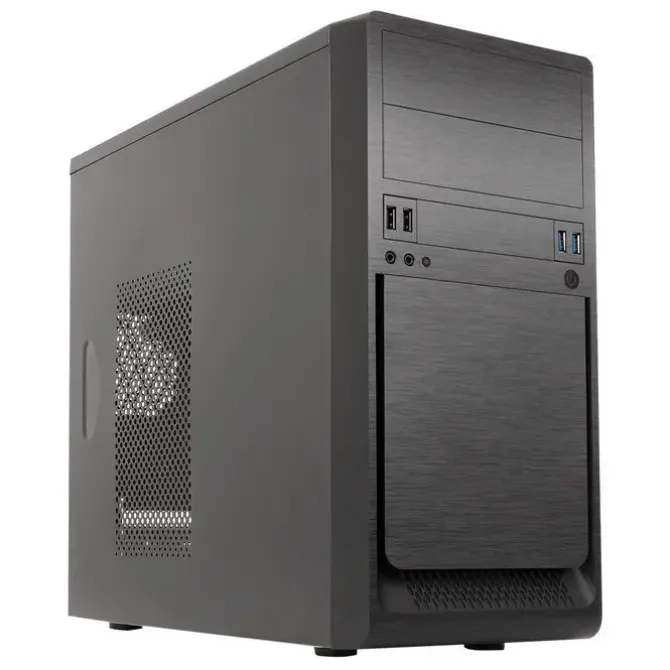 UNYKACH UK6023 U3 CAJA TORRE MICROATX - FUENTE DE ALIMENTACION 500W INCLUIDA - TAMAÑO DISCO SOPORTADO 3.5, 2.5 - USB-A 3.2/2.0 Y AUDIO