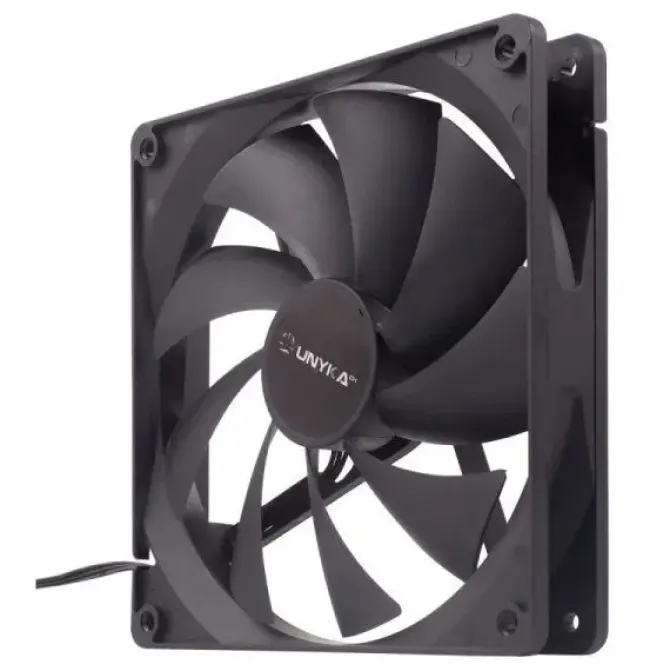 UNYKACH VENTILADOR 140MM - VELOCIDAD MAX. 1000RPM - COLOR NEGRO