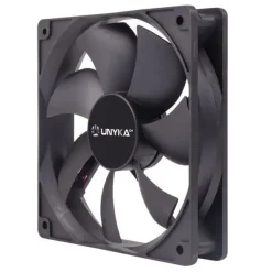 UNYKACH VENTILADOR 120MM - VELOCIDAD MAX. 1200RPM - COLOR NEGRO