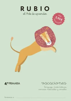 VACACIONES RUBIO (4.º DE PRIMARIA)