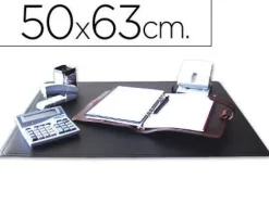 VADE SOBREMESA Q-CONNECT NEGRO 50X63 CM