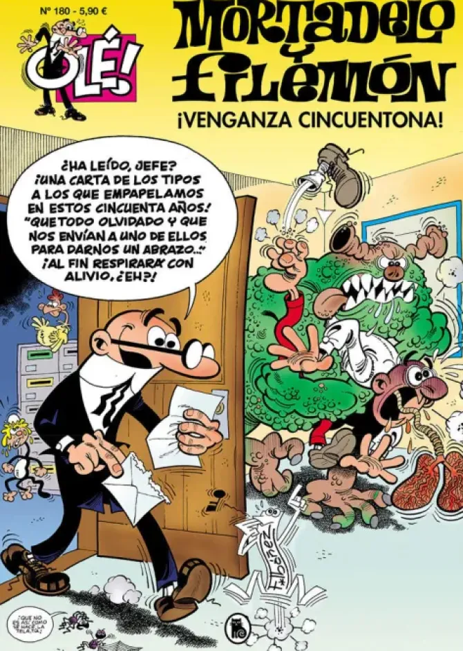 ¡VENGANZA CINCUENTONA! (OLÉ! MORTADELO 180)