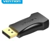 VENTION ADAPTADOR DISPLAYPORT MACHO A HDMI HEMBRA - COLOR NEGRO