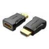 VENTION ADAPTADOR HDMI MACHO A HDMI HEMBRA 4K - COLOR NEGRO