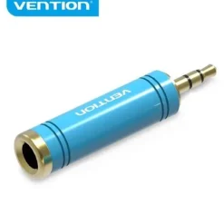 VENTION ADAPTADOR JACK 3.5 MACHO A JACK 6.5 HEMBRA - COLOR AZUL