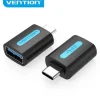 VENTION ADAPTADOR USB-C MACHO A USB 3.0 A HEMBRA - COLOR NEGRO