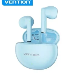 VENTION AURICULARES BLUETOOTH 5.3 CON ESTUCHE DE CARGA - 6H AUTONOMIA ELF 06 - COLOR AZUL