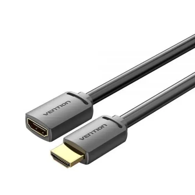 VENTION CABLE ALARGADOR HDMI MACHO A HDMI HEMBRA 2.0 4K - 1.5M - COLOR NEGRO