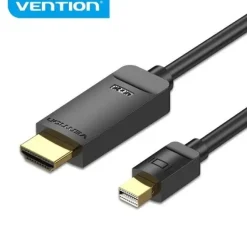 VENTION CABLE CONVERSOR MINI DISPLAYPORT MACHO A HDMI MACHO - 1.5M - COLOR NEGRO