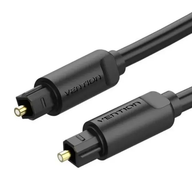 VENTION CABLE DE AUDIO DE FIBRA OPTICA - 1M - COLOR NEGRO