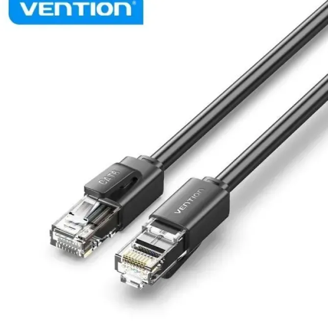VENTION CABLE DE RED CAT.6 UTP PATCH - 3M - COLOR NEGRO