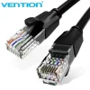 VENTION CABLE DE RED UTP RJ45 CAT6 - 1.5M - COLOR NEGRO
