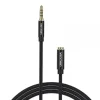 VENTION CABLE ESTEREO JACK 3.5 MACHO A JACK 3.5 HEMBRA - 2M - COLOR NEGRO