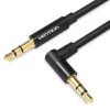 VENTION CABLE ESTEREO JACK 3.5 MACHO A JACK 3.5 MACHO - 1M - COLOR NEGRO