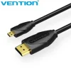VENTION CABLE HDMI 1.4 MACHO A MICRO HDMI MACHO - 1.5M - COLOR NEGRO
