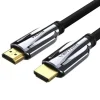 VENTION CABLE HDMI 2.1 MACHO A MACHO - 1.5M - CHAPADO ORO - COLOR NEGRO