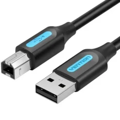 VENTION CABLE IMPRESORA USB 2.0 MACHO A USB-B MACHO - 0.5M - COLOR NEGRO