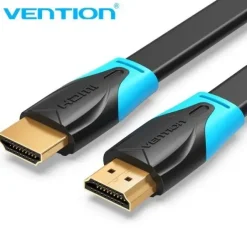 VENTION CABLE PLANO HDMI 2.0 MACHO A MACHO 4K - 1.5M - COLOR NEGRO
