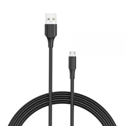 VENTION CABLE USB 2.0 MACHO A MICROUSB MACHO - 1.5M - 3A - 60W - 480MBPS - COLOR NEGRO