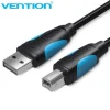 VENTION CABLE USB 2.0 MACHO A USB-B MACHO PARA IMPRESORA - 2M - 480MBPS - COLOR NEGRO