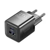 VENTION CARGADOR DE PARED GAN 2 PUERTOS USB (C+A) (30W/30W) - CARGA RAPIDA EU - COLOR NEGRO