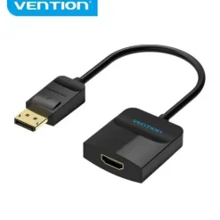 VENTION CONVERSOR DISPLAYPORT MACHO A HDMI HEMBRA - 0.15M - COLOR NEGRO