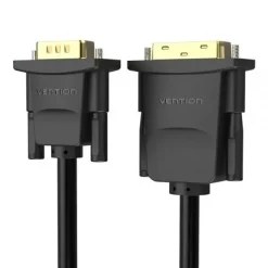 VENTION CONVERSOR DVI MACHO A VGA MACHO - 1.5M - COLOR NEGRO