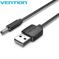 VENTION CONVERSOR USB MACHO A DC 3.5MM MACHO - 1M - COLOR NEGRO