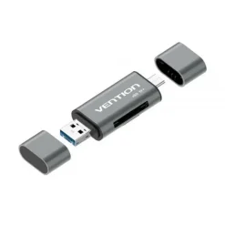 VENTION LECTOR DE TARJETAS EXTERNO USB 3.0 - COLOR GRIS