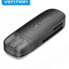 VENTION LECTOR DE TARJETAS EXTERNO USB 3.0 - COLOR NEGRO