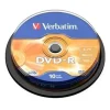 VERBATIM DVD-R 16X 4.7GB (TARRINA 10 UDS)
