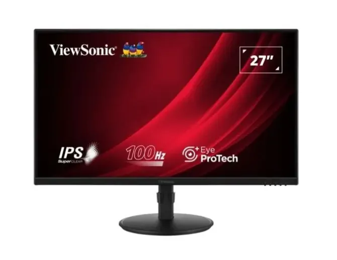 VIEWSONIC MONITOR 27 VG2708A LED IPS FULLHD - 16:9 - VGA - HDMI - DISPLAYPORT - USB - ALTAVOCES - AJUSTABLE EN ALTURA - COLOR NEGRO