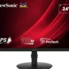 VIEWSONIC MONITOR 24 VG2408A-MHD LED IPS FULLHD - 16:9 - VGA - HDMI - DISPLAYPORT - ALTAVOCES - AJUSTABLE EN ALTURA - COLOR NEGRO