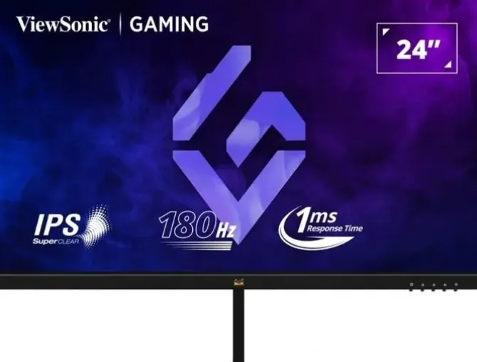 VIEWSONIC MONITOR 24 VX2479-HD-PRO LED IPS FULLHD - 180HZ - RESPUESTA 1MS - 16:9 - 2 HDMI - DISPLAYPORT - HDR10 - COLOR NEGRO