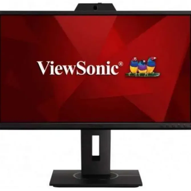VIEWSONIC MONITOR LED IPS 23.8 FULL HD 1080P - WEBCAM, MICROFONO Y ALTAVOCES - RESPUESTA 5MS - ERGONOMICO - ANGULO DE VISION 178º - 16:9 - USB, HDMI, DP Y VGA - VESA 100X100 MM