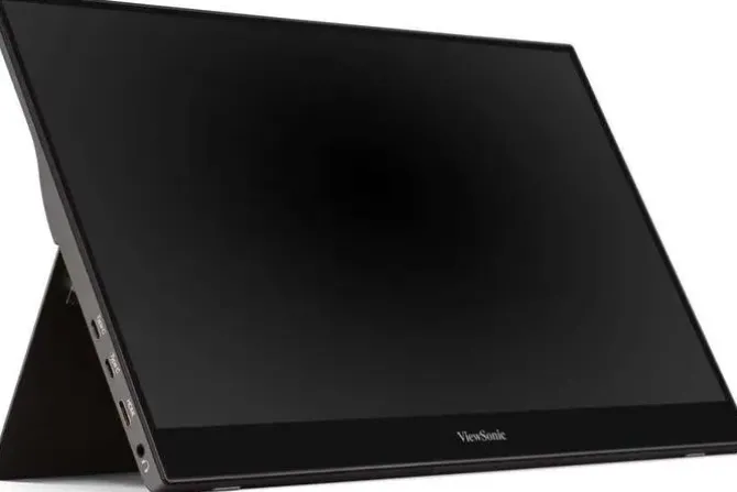 VIEWSONIC MONITOR TACTIL LED 15.6 IPS FULL HD 1080P - 10 PUNTOS DE CONTACTO - RESPUESTA 6.5MS - ALTAVOCES 1.6W - ANGULO DE VISION 178º - USB-C, MINI HDMI - MODO ECO - COLOR NEGRO