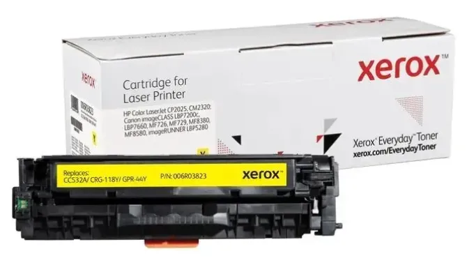 XEROX EVERYDAY CANON 718 AMARILLO CARTUCHO DE TONER GENERICO - REEMPLAZA 2659B002