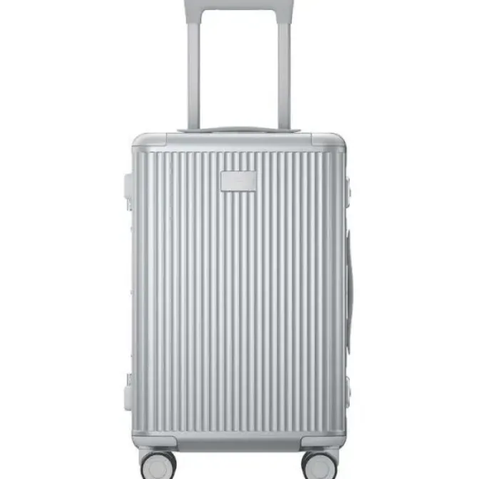 XIAOMI ALUMINUM FRAME MALETA CON RUEDAS 24 - ASA AJUSTABLE 4 NIVELES - CERRADURA TSA DOBLE - ESTRUCTURA DE ALUMINIO, CARCASA DE POLICARBONATO - COLOR PLATA