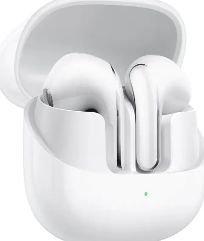 XIAOMI BUDS 5 AURICULARES BLUETOOTH 5.4 TWS - MICROFONO INTEGRADO - AUTONOMIA HASTA 6H - CANCELACION ACTIVA DE RUIDO - CONTROL TACTIL - COLOR BLANCO