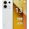 XIAOMI REDMI NOTE 13 5G SMARTPHONE PANTALLA AMOLED 6.67 - 6GB - 128GB - CAMARA PRINCIPAL 108MP - BATERIA 5000MAH - ADMITE CARGA DE 33W - COLOR BLANCO