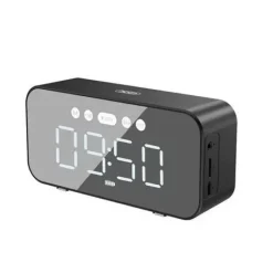 XO ALTAVOZ BLUETOOTH MIRROR CLOCK F41 - COLOR NEGRO