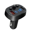 XO BCC03 TRANSMISOR FM PARA COCHE BLUETOOTH 18W QUICK CHARGE - PANTALLA LED - FRECUENCIAS 87,5 - 108,0MHZ - 1X PUERTO USB QC 3.0, 1X PUERTO USB 1.0A