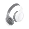 XO BE35 AURICULARES BLUETOOTH 5.0 - DIADEMA AJUSTABLE - ALMOHADILLAS ACOLCHADAS - AUTONOMIA HASTA 15H - COLOR BLANCO/GRIS
