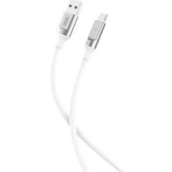 XO CABLE NB251 CARGA RAPIDA USB - TIPO C - 6A - 1M - COLOR BLANCO