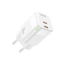 XO CARGADOR DE CORRIENTE CE07 35W 2 X TIPO C - COLOR BLANCO