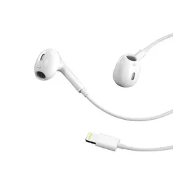 XO EP45 AURICULARES LIGHTNING - SONIDO DE CALIDAD - 1.2M - COLOR BLANCO
