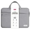 XO MALETIN PARA PORTATIL - HASTA 13 - RESISTENTE A SALPICADURAS, DESGASTE Y ARAÑAZOS - DISEÑO MODERNO - COLOR GRIS