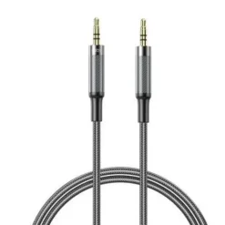 XO NBR279C CABLE AUDIO JACK 3.5MM MACHO A JACK 3.5MM MACHO - 1M - TRENZADO - COLOR NEGRO