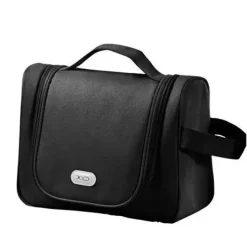 XO ORGANIZADOR DE VIAJE - VARIOS BOLSILLOS - DESPLEGABLE - DOBLE ASA DE TRANSPORTE - COLGADOR INCORPORADO - COLOR NEGRO