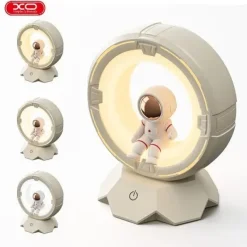 XO OZ12 LAMPARA DE NOCHE ASTRONAUTA - 3 TEMPERATURAS DE COLOR - SENSOR TACTIL